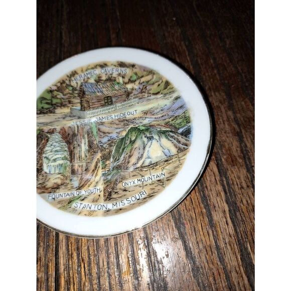 Vintage Stanton Missouri Small Miniature Collectible Collector Plate - Picture 3 of 4